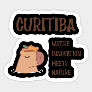 Curitiba: where innovation meets nature Sticker